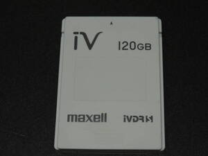 【検品済み/使用時間：72】maxell IVDRS M-VDRS120G.A 120GB 管理:v-19