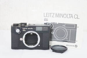 ② 美品 LEITZ MINOLTA ライツミノルタ CL ボディ レンジファインダー フィルムカメラ 5912106091