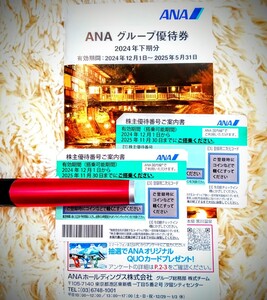 全日本空輸株式会社（ANA）の株主優待券2枚セットです。有効期限は2025年11月30日です。未使用 ANA 全日空 グループ優待券 株主優待