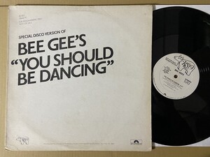 試聴 ブリブリ ベース ディスコ Bee Gees You Should Be Dancing Special Disco Version ダンクラ プロモ オンリー１２インチ