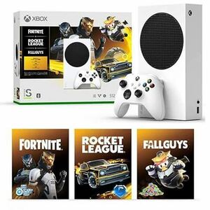 希少 Xbox Series S 本体 コントローラー フォートナイト、Vbucks ロケットリーグ、フォールガイズ 同梱版 fortnite 