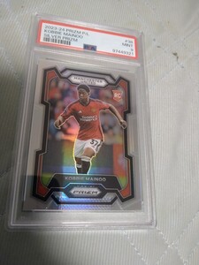 2023-24 panini PRIZM chronicles RC silver REFRACTOR KOBBIE MAINOO PSA9