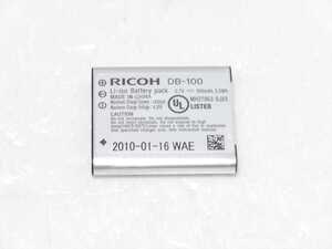 RICOH 純正 バッテリー DB-100 リコー 電池 送料140円 20100