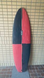 新入荷！新品！未使用！2024 AGENCY SURFBOARDS WOLF PU 5’8” 34.62L FCS2 5プラグ　レッド/ブラック