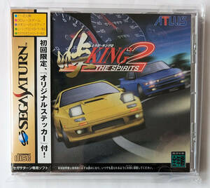 峠キング ザ スピリッツ2 TOUGE KING THE SPIRITS 2 High Velocity Mountain Racing ★ SS セガサターン SEGA SATURN