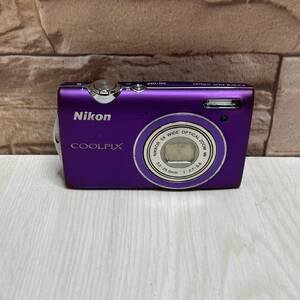 Nikon ニコン COOLPIX クールピクス コンパクトデジタルカメラ S5100 パープル コンデジ デジカメ 紫 