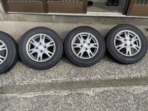 ＴＯＹＯ　OBSERVE　GARIT　GIZ　スタッドレスタイヤ 　１４５／８０R１３　７５Q ２０２２年４本×アルミホイールセット