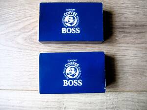 ＢＯＳＳ　ピンバッチ　2点入り、　2個セット