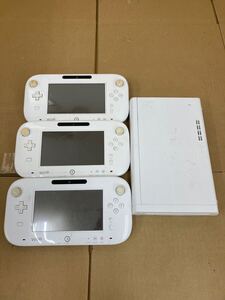 ニンテンドー WiiU,WiiU Pad まとめ 動作未確認 ジャンク扱い 1216-404