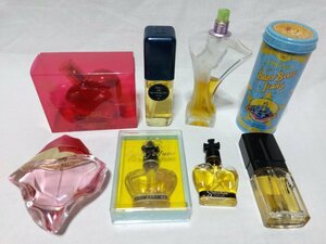 香水 まとめて8点セット【Dreaming Princess45ml/Angel Heart50ml/Guy Laroche25ml/GIVENCHY50ml/VERSACE50ml/など】残量約5~8割 01972