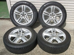 ベンツ GLAクラス X156 220d 社外 タイヤホイール 4本セット 215/60R17【6.5Jx17 +38】[5X112] 