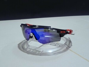 正規品 新品 偏光レンズ2枚付き OAKLEY RADARLOCK PATH オークリー レーダーロック パス Blue Polarized ルビー ポラライズド サングラス