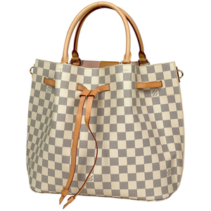 ルイ・ヴィトン Louis Vuitton ジロラッタ 2WAY ショルダーバッグ ハンドバッグ ダミエアズール ホワイト N41579 レディース 【中古】