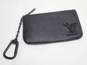 1192[T]正規品♪ Louis Vuitton ルイヴィトン LV アエログラム ポシェット・クレ キーケース キーホルダー コインケース