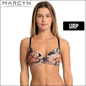 ブラジャー 3/4カップブラジャー パット有り ワイヤー入り　URP　(44)D80サイズ　427011