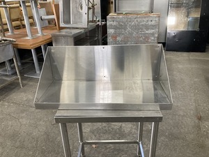 M-984　業務用 ステンレス 平棚 ひら棚 幅800×奥行350×高さ300mm 厨房用品 飲食店 店舗