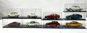 ●12-19【中古品】国産名車1/24 Mazuda Carol360 AZ-1 Familiaなど9台まとめ 未開封含む