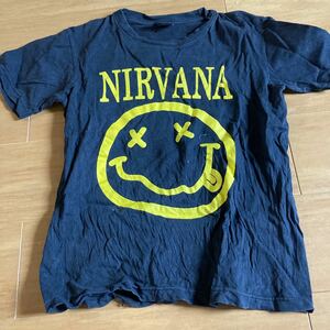 NIRVANA ニルバーナ Tシャツ 黒　S