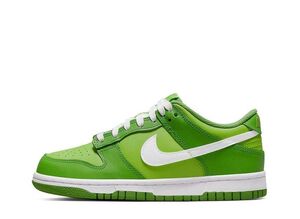 Nike GS Dunk Low "Chlorophyll/White/Vivid Green" 22.5cm DH9765-301