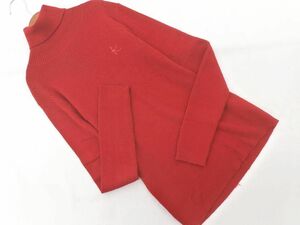 KUMIKYOKU 組曲 ウール混 タートルネック ニット セーター sizeTL(160cm)/赤 ◇■ ☆ eba6 子供服