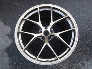 【3678】超超ジュラルミン鍛造 BBS RI-D 20インチ 10.5J +23 PCD112 1本 RI086