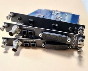 Mackie HDR24 Digital I/O board DIO×2 OPT-8×1 計24CH分セット apogee 