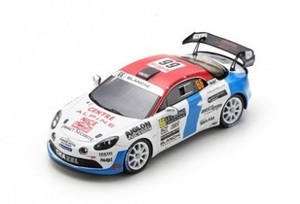 Spark 1/43 Alpine A110 Rally RGT Chazel Tech Course Rallye Monte Carlo