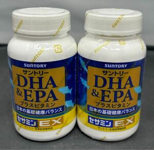 サントリー DHA&EPA＋セサミンEX オメガ3脂肪酸 DHA EPA サプリ 240粒 2個セット