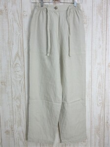 CASTELBAJAC SPORT/カステルバジャック：麻混 イージーパンツ 日本製 サイズ9/レディース/婦人/中古/USED