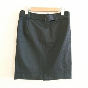 LACOSTE 40 ラコステ スカート ひざ丈スカート Skirt Medium Skirt 黒 / ブラック / 10008444