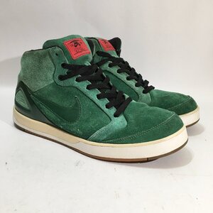 27cm NIKE SB ZOOM PAUL RODRIGUES 4 HI 407438-300 ナイキ エスビー ズーム Pロドリゲス4 ハイ グリーン メンズ スニーカー 45624 108547