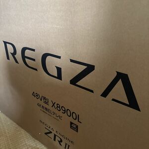 未使用新品　REGZA 48X8900L 4K有機ELテレビ　5年保証