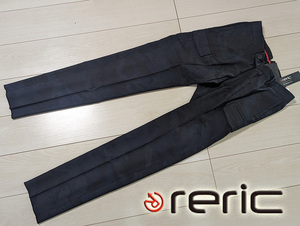 ◆新品 r by reric レリック 高品質 迷彩 カモフラ柄 ウールパンツ カーゴスラックス メンズ XL 小さめ 定価19,800円