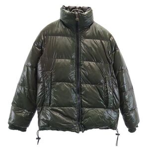 モンクレール リバーシブル ダウンジャケット カーキ系 MONCLER メンズ