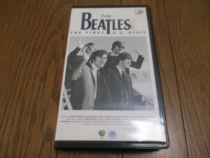 VHSビデオ　ザ・ビートルズ　ザ・ファースト U.S.ヴィジット/ The Beatles　The First U.S. Visit　Vapビデオ