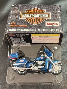 1/24 モーターサイクル ハーレーダビッドソン HARLEY-DAVIDSON 2005 FLHTCUI ウルトラクラシック エレクトラグライド メタリックブルー