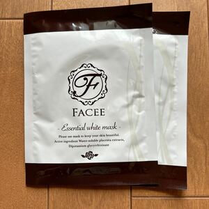 ☆新品！ESSENTIAL WHITE MASK ローズの香り/2枚セット★