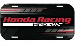 ◆新品U.S.純正ホンダレーシング【ＨＰＤ】輸入Honda Performance Developmentプレート北米最後の①枚限定◆