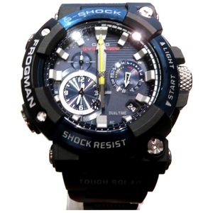 カシオ G-SHOCK マスター オブ G フロッグマン GWF-A1000C-1AJF 電波ソーラー 時計 腕時計 メンズ 美品☆0101