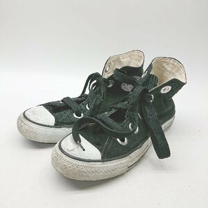 ◇ CONVERSE コンバース オールスター ハイカット スニーカー サイズ25.0 ブラック レディース E