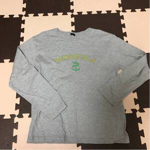 長袖Tシャツ メンズM グレー