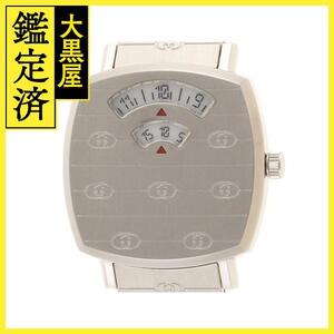 GUCCI グッチ グリップ YA157501 SS ステンレススチール クォーツ 【460】2148103682001