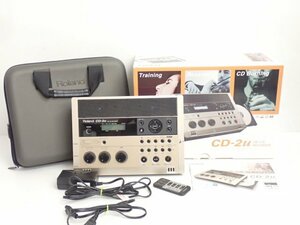 【良品】Roland/ローランド CD/SDレコーダー SD/CD Recorder CD-2u キャリングケース、元箱有 ◆ 6FF9A-1