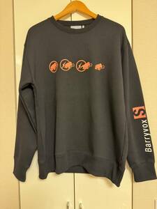 23AW FRAGMENT x MAMMUT Barryvox ML Crew Neck with FRGMT Black M 新品 フラグメント マムート バリーボックス クルーネック 黒 P183