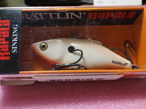 27 RAPALA ラパラ　バイブレーション　RNR-5　Bone Orange Belly 箱破れ