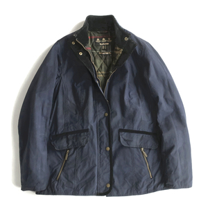 Barbour バブアー LEVANT WAX JACKET 中綿入りワックスジャケット AW17 ネイビー 16(XL)