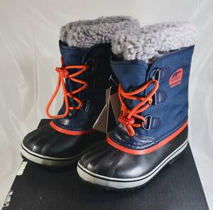 【新品／19cm／送料込】SOREL(ソレル)■スノーブーツ■YOOT PAC NYLON■NY1879-464■ネイビー/レッド