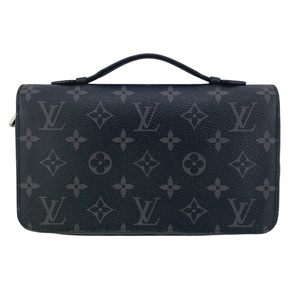 LOUIS VUITTON/ルイヴィトン ビトン M61698 トラベルケース モノグラム・エクリプス モノグラムエクリプス 長財布 ブラック メンズ