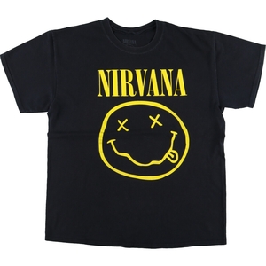 古着 NIRVANA ニルヴァ―ナ バンドTシャツ バンT メンズL /eaa451413