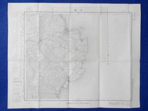 地形図　1：50,000　伊東　昭和32年　応急修正版